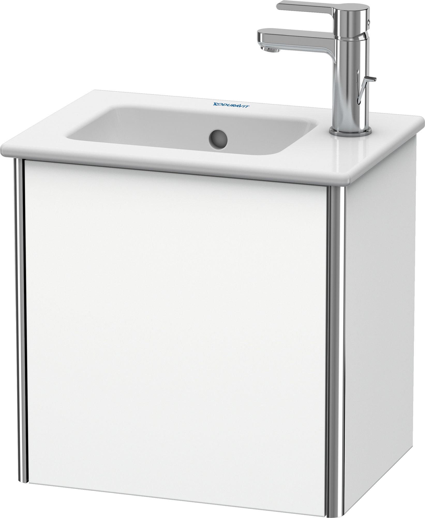 Duravit XSquare dulap 41x28.9x40 cm sub chiuveta pe perete alb XS4170R1818