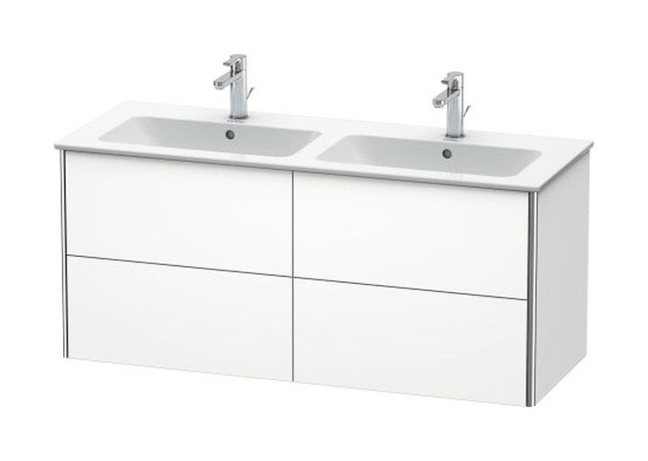 Duravit XSquare dulap 128x47.8x56 cm dulap atârnat sub chiuvetă alb XS417501818