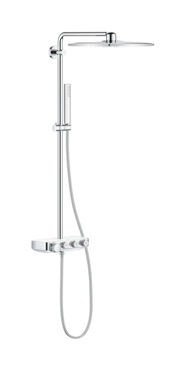 Grohe Euphoria set de duș perete cu termostat cu duș de ploaie StarLight Chrome 26508LS0