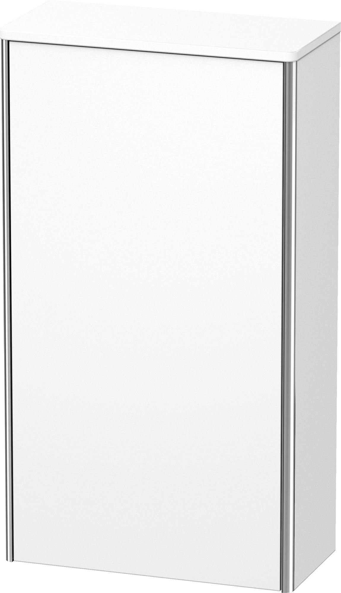 Duravit XSquare dulap 50x23.6x88 cm laterala pe perete alb XS1303L1818