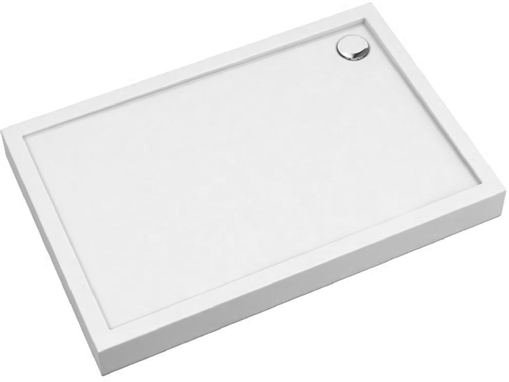 Schedpol Competia New cădiță de duș dreptunghiulară x70 cm alb 3.4664