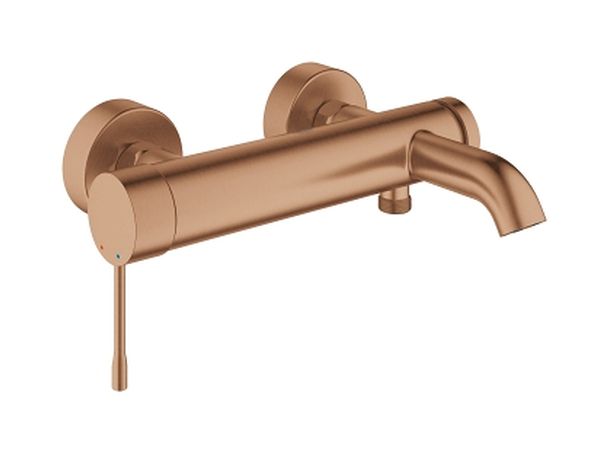 Grohe Essence baterie cadă-duș perete Brushed Warm Sunset 33624DL1