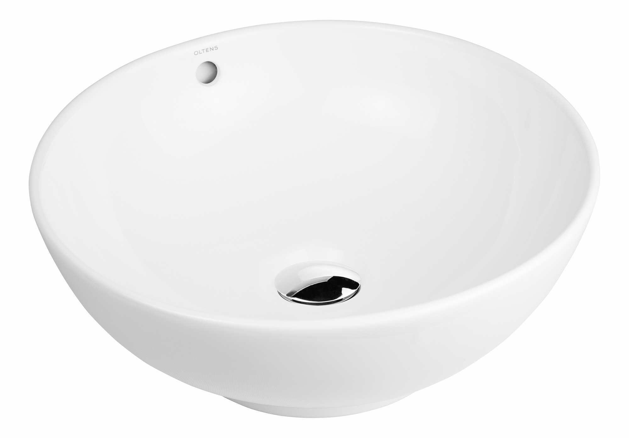 Oltens Fana lavoar 42x42 cm rotund de blat alb 40812000