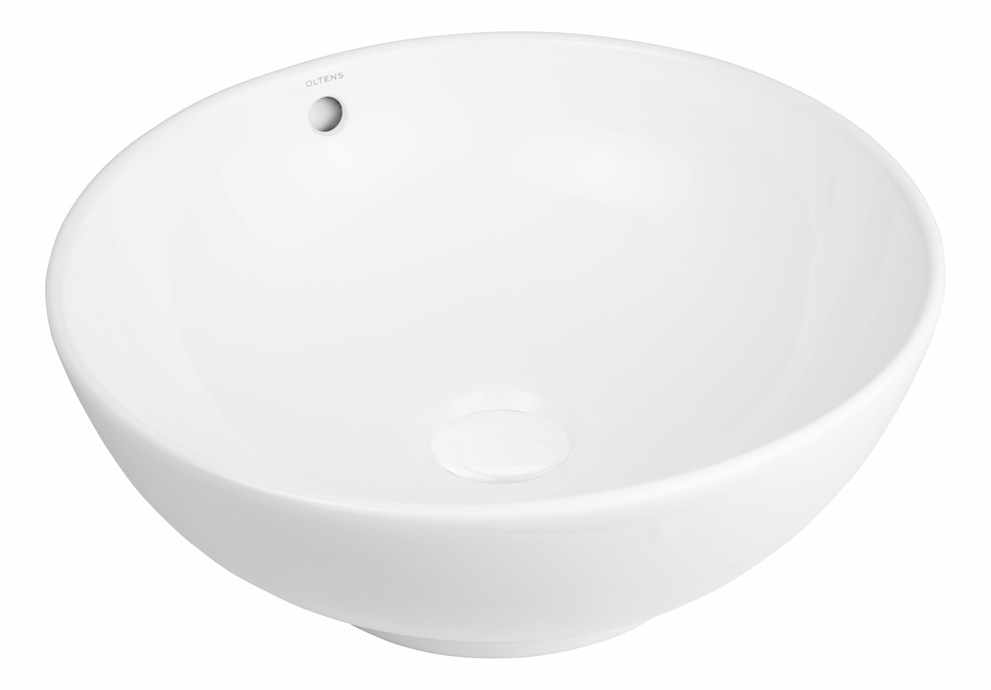 Oltens Fana lavoar 42x42 cm rotund de blat alb 40812000
