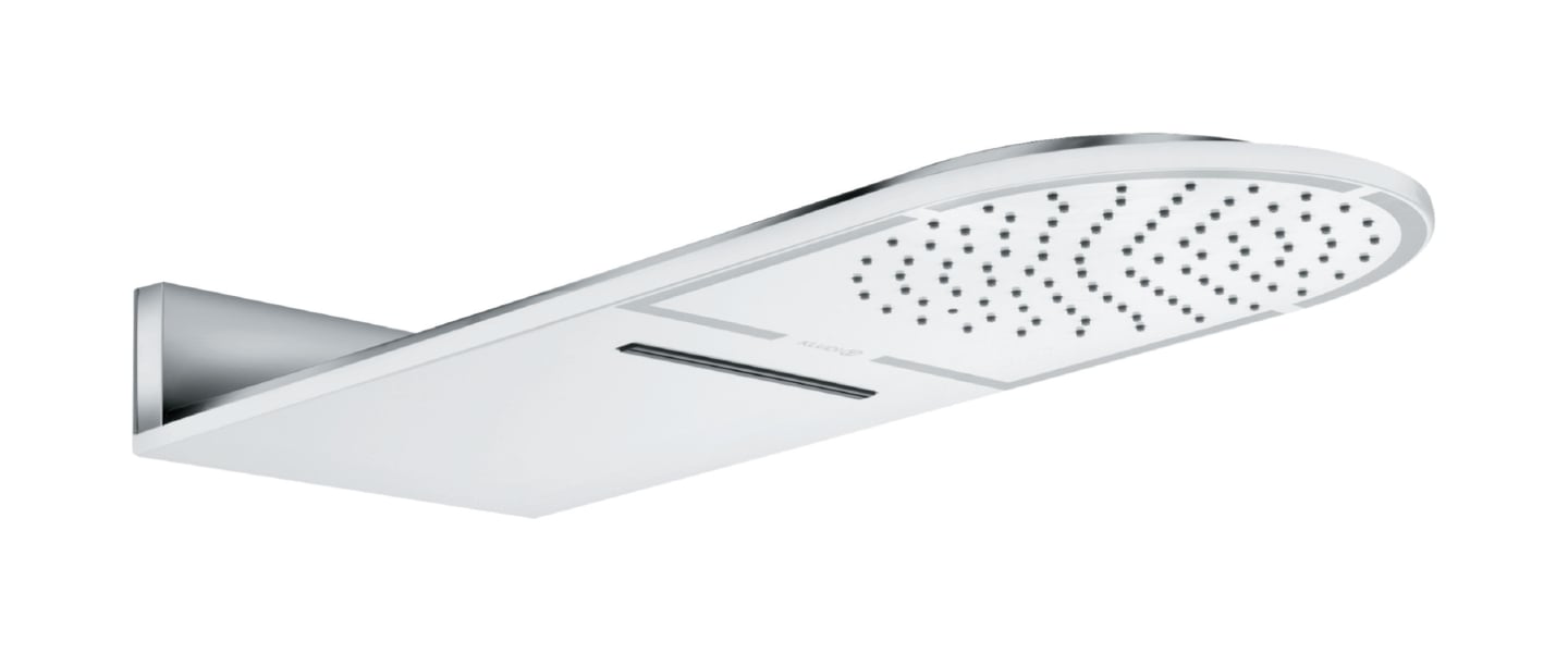 Kludi A-QA cap de duș 60x25 cm crom-alb 6488091-00