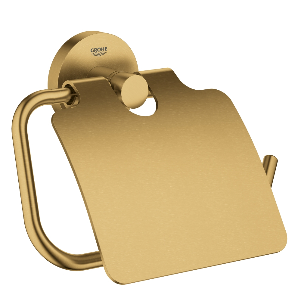 Grohe Essentials suport pentru hârtie igienică auriu 40367GN1