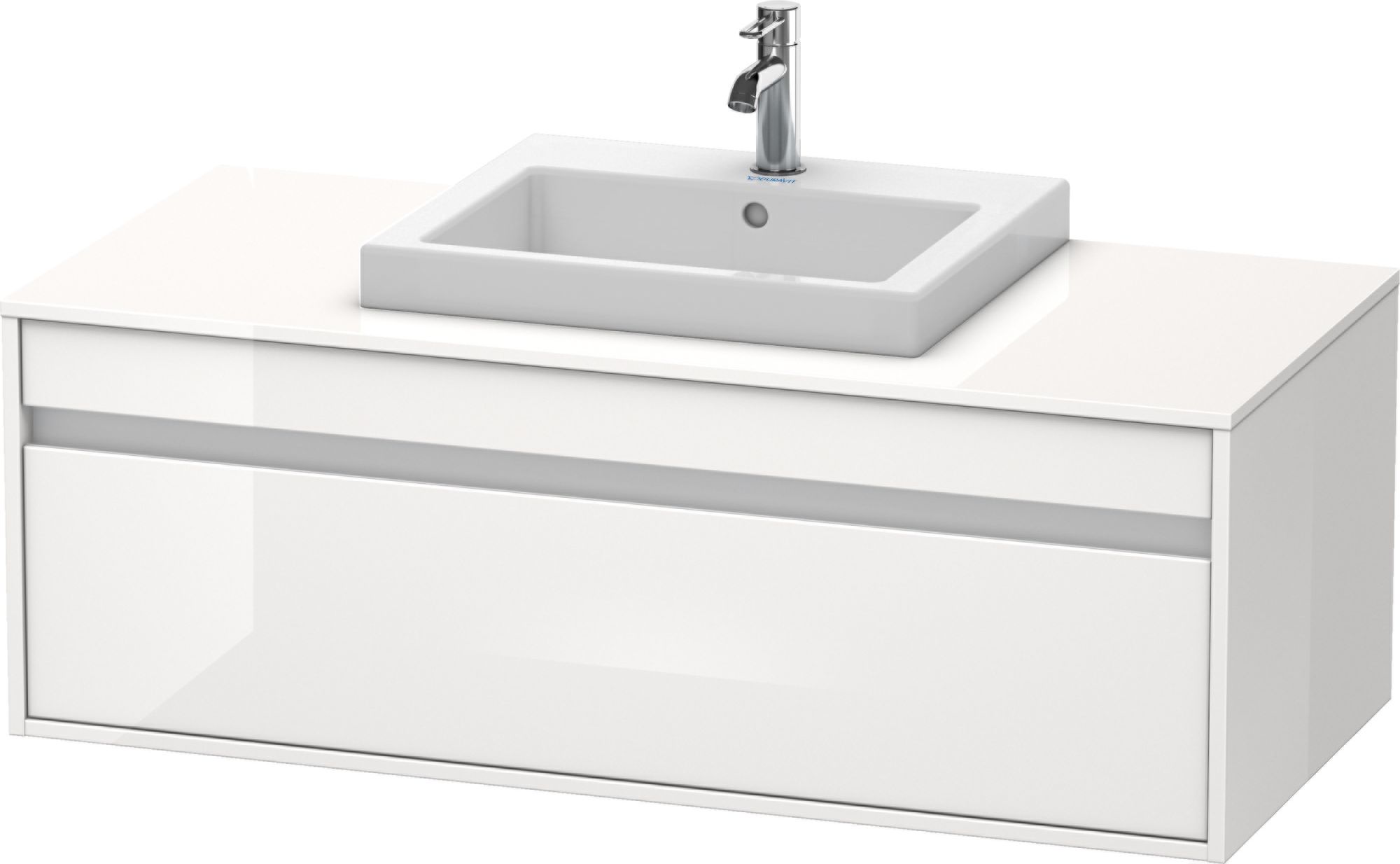 Duravit Ketho dulap 120x55x42.6 cm sub chiuveta pe perete alb KT679602222