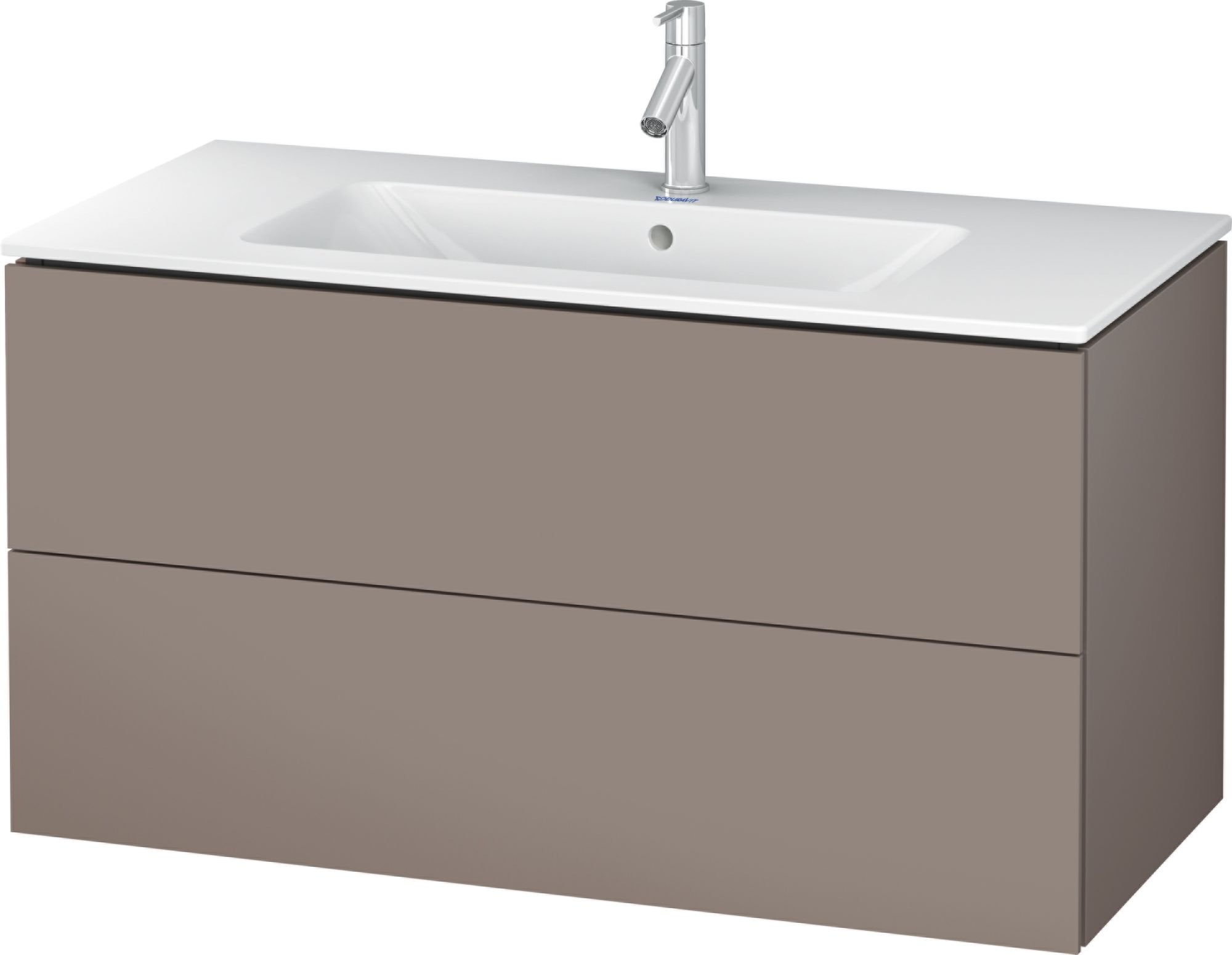 Duravit L-Cube dulap 102x48.1x55 cm sub chiuveta pe perete gri LC624204343