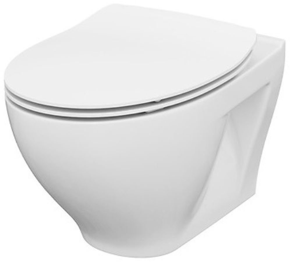 Mito Moduo vas wc cu capac soft-close agăţat da alb K701-147