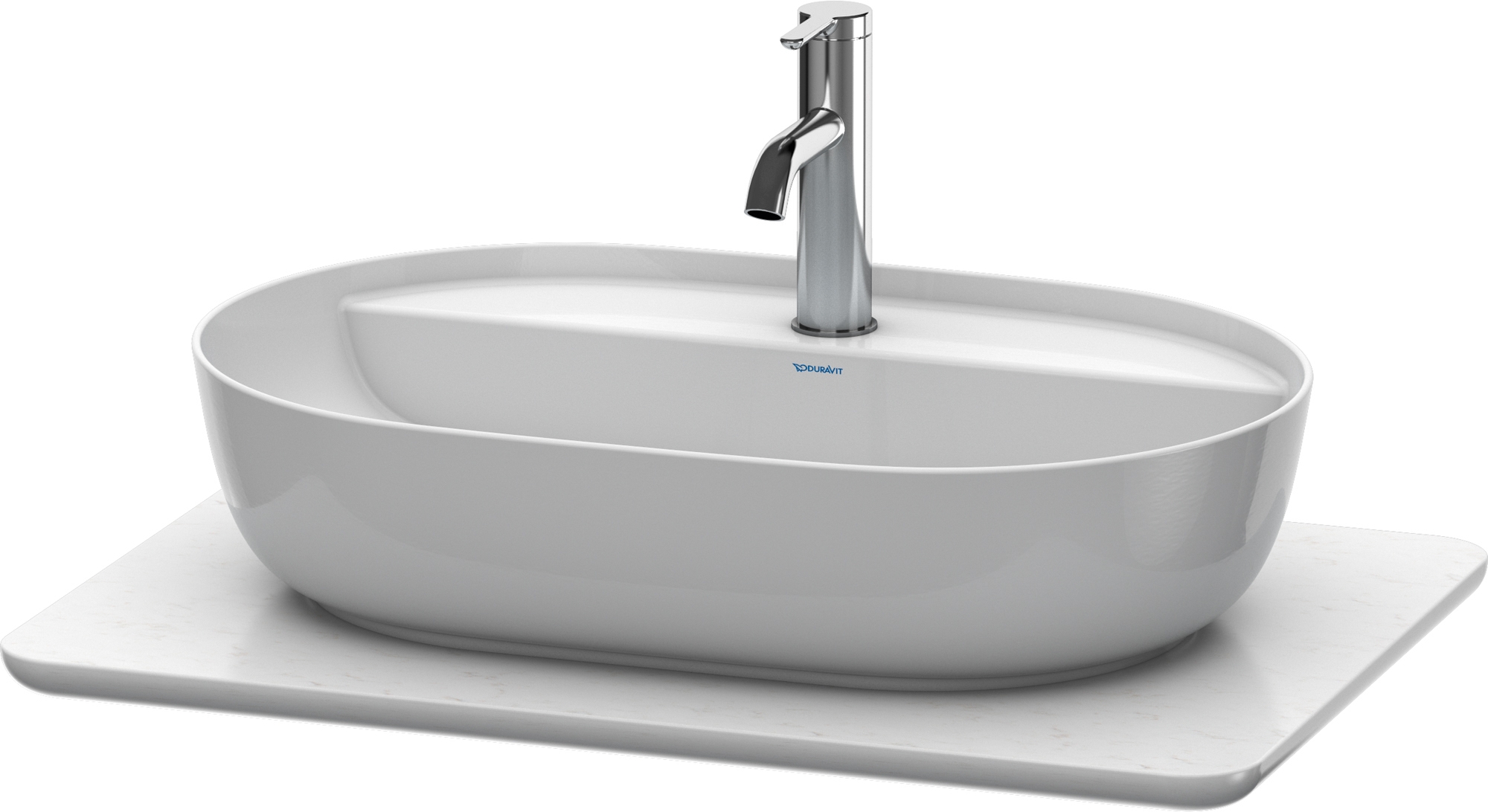 Duravit Luv consolă 68.8x47.5 cm alb LU946501717