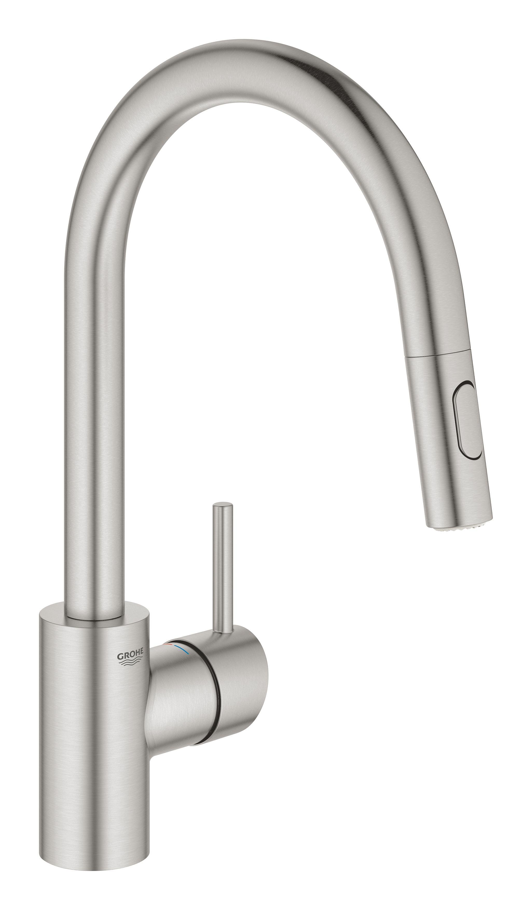 Grohe Concetto baterie bucătărie pe picior SuperSteel 31483DC2