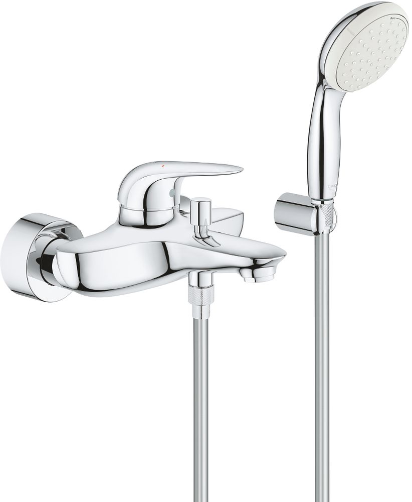 Grohe Eurostyle baterie cadă-duș perete StarLight Chrome 2372930A