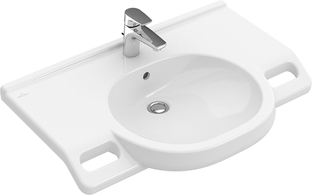 Villeroy & Boch O.Novo Vita lavoar 80x55 cm clasică pentru persoane cu dizabilități alb 41208001