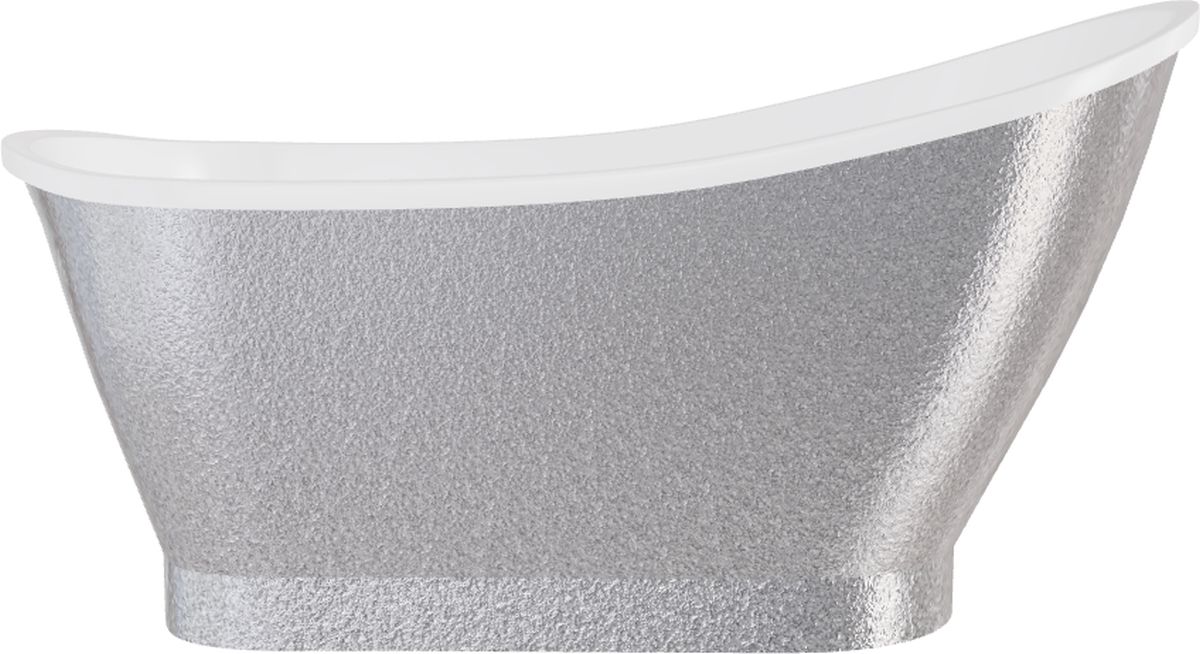 Besco Gloria cadă freestanding 159x66.5 cm ovală alb #WMD-160-GLS