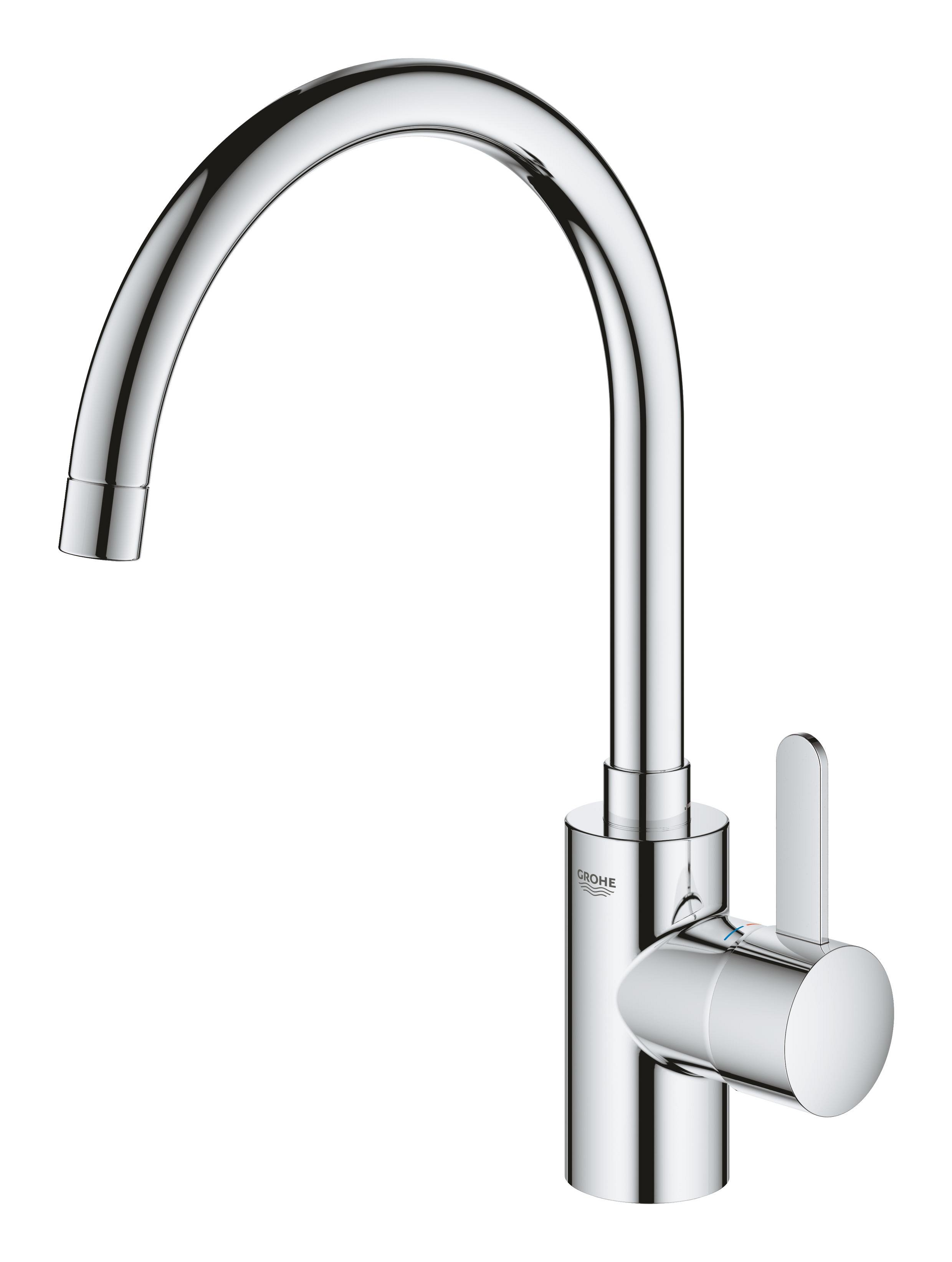 Grohe Eurosmart Cosmopolitan baterie bucătărie pe picior StarLight Chrome 32843002