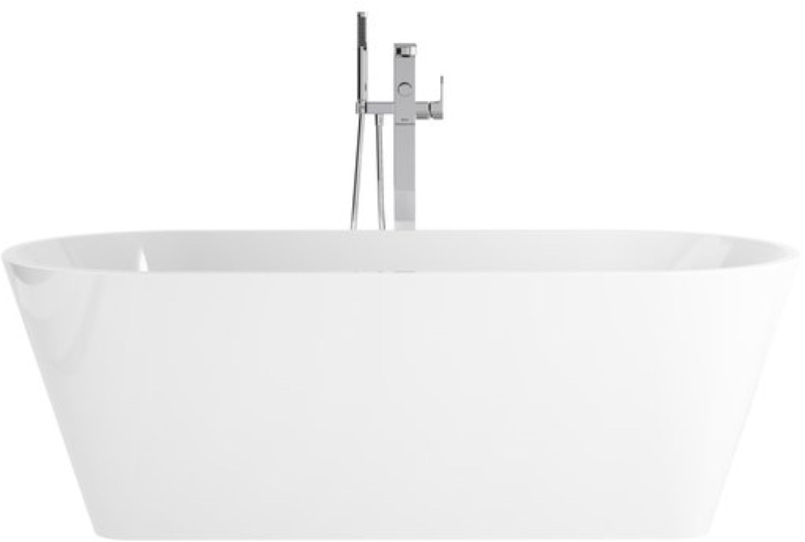 Ravak Solo cadă freestanding 178x80 cm ovală alb XC00100025