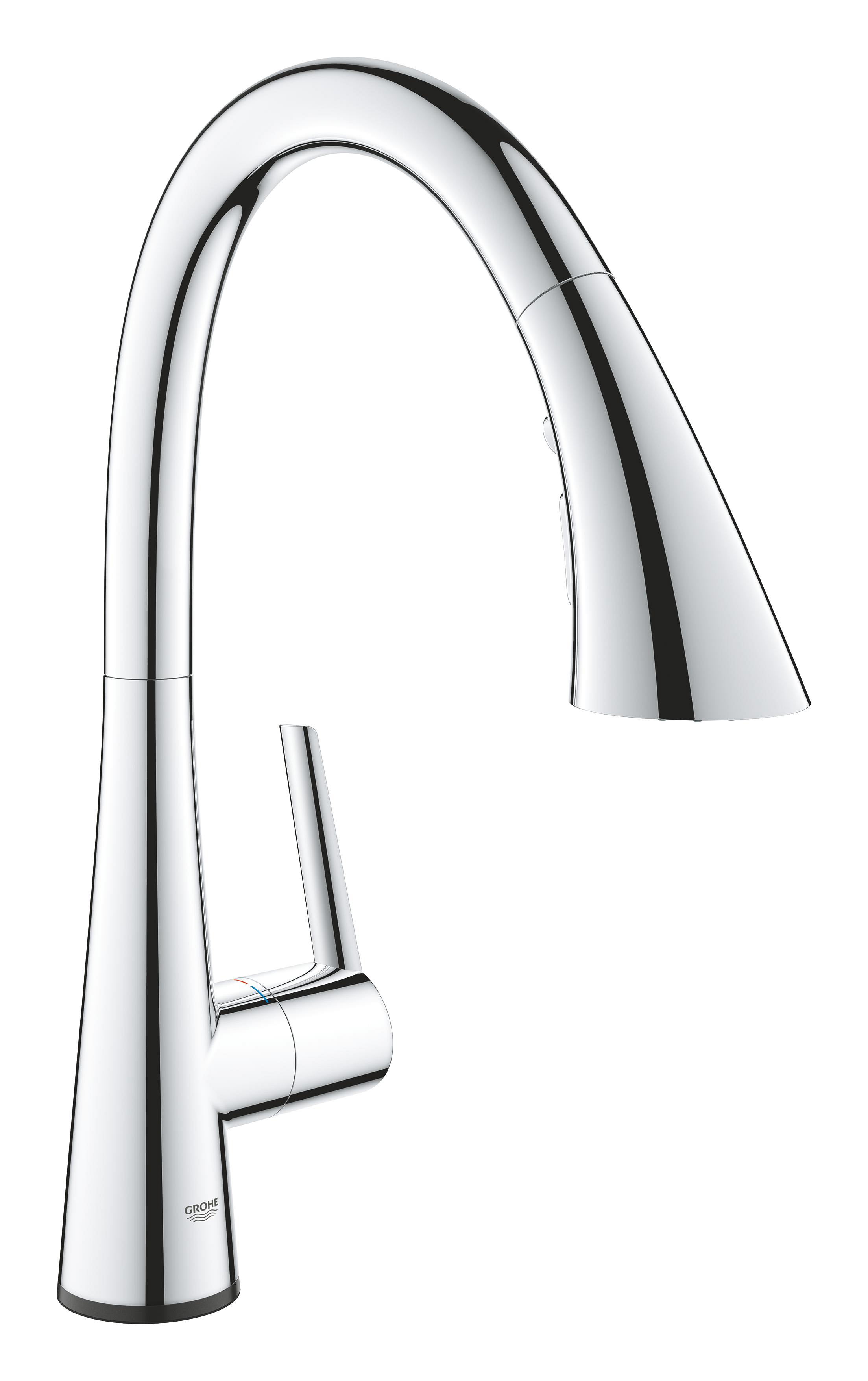 Grohe Zedra baterie bucătărie pe picior StarLight Chrome 30219002