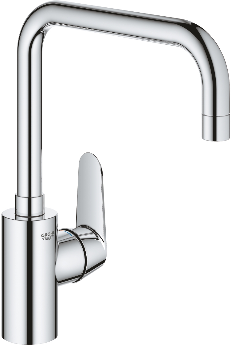 Grohe Eurodisc Cosmopolitan baterie bucătărie pe picior StarLight Chrome 32259003