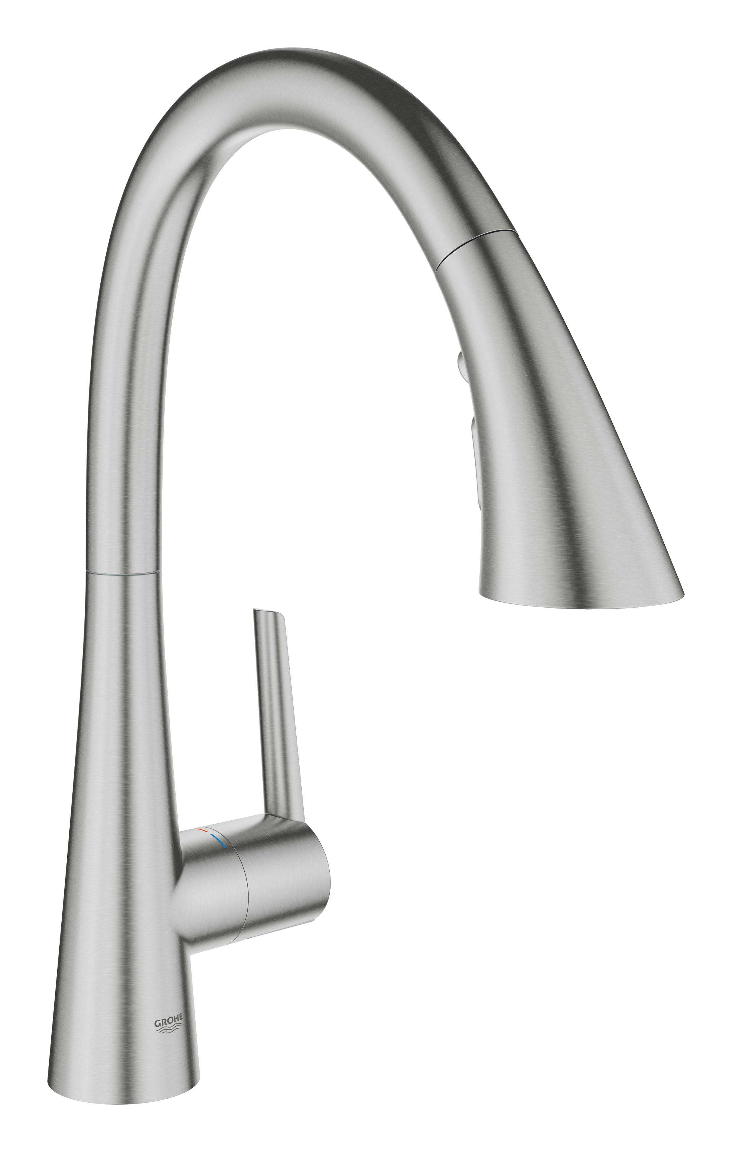 Grohe Zedra baterie bucătărie pe picior SuperSteel 32294DC2