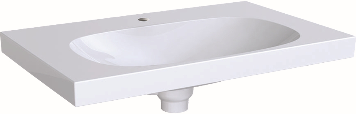 Geberit Acanto lavoar 75x48.2 cm dreptunghiular alb 500.630.01.2