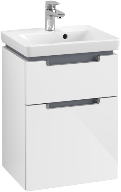 Villeroy & Boch Subway 2.0 dulap 44x35.2x59 cm sub chiuveta pe perete alb A90610DH