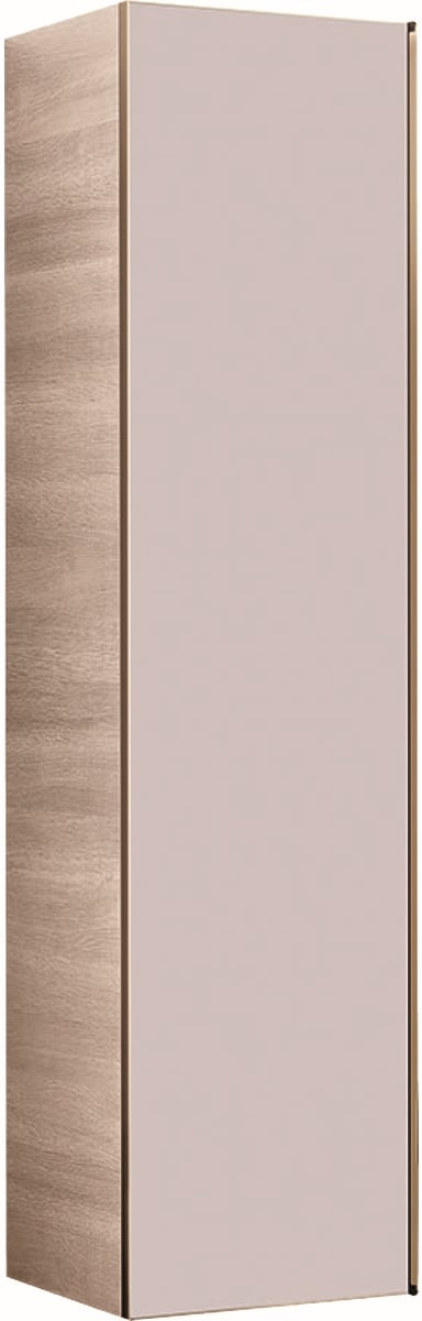 Geberit Citterio dulap 40x37.1x160 cm agățat lateral gri-stejar-bej 500.554.JI.1