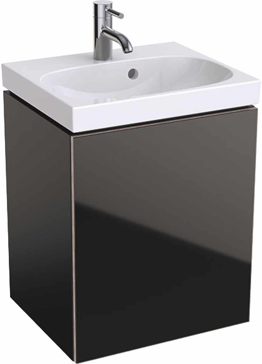 Geberit Acanto dulap 44.5x37.5x53.5 cm dulap atârnat sub chiuvetă negru 500.608.16.1