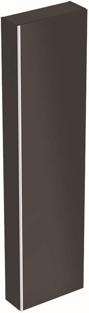 Geberit Acanto dulap 45x17.4x173 cm agățat lateral negru 500.637.16.1