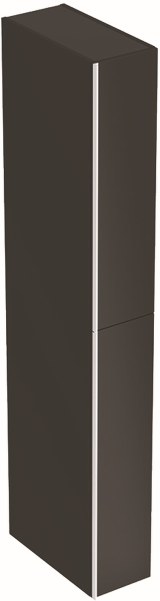 Geberit Acanto dulap 22x47.6x173 cm agățat lateral negru 500.638.16.1