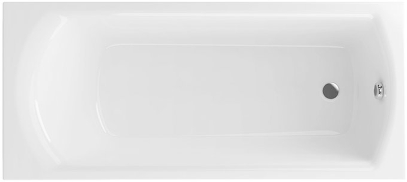 Excellent Lamia Slim cada dreptunghiulară 170x75 cm alb WAEX.LAM17WHS