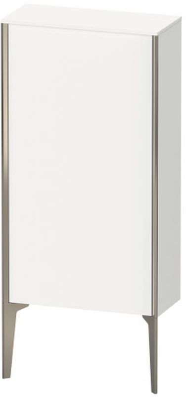 Duravit Viu dulap 50x24x89 cm agățat lateral alb XV1306LB118