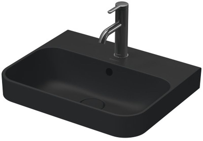 Duravit Happy D.2 lavoar 50x40 cm dreptunghiular de blat antracit 2360501300