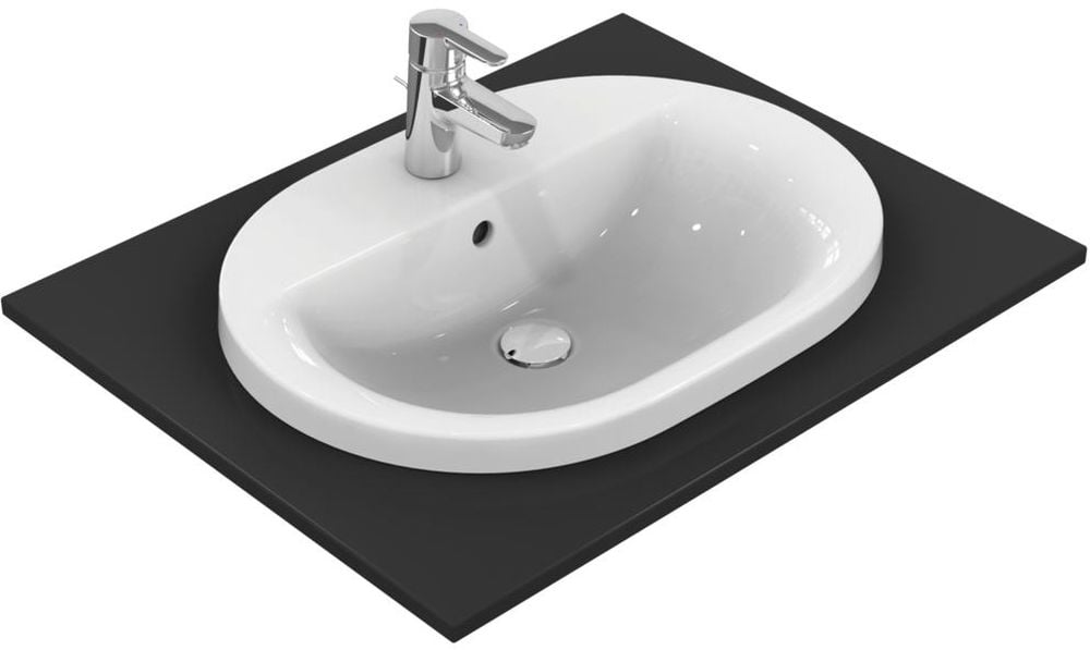 Ideal Standard Connect lavoar 62x46 cm ovale încastrat alb E504001