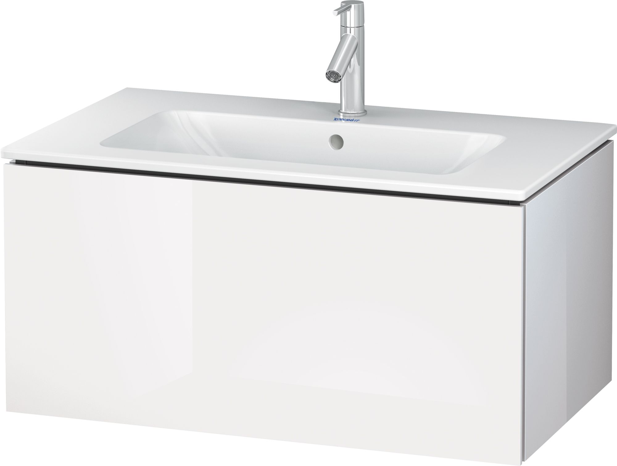 Duravit L-Cube dulap 82x48.1x40 cm sub chiuveta pe perete alb LC614108585