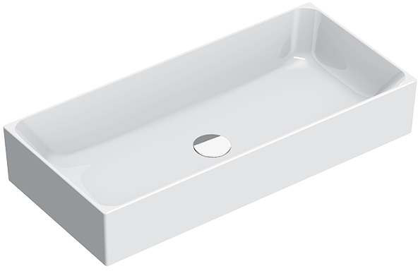 Catalano Zero lavoar 75x35 cm dreptunghiular de blat alb 17535ZE00