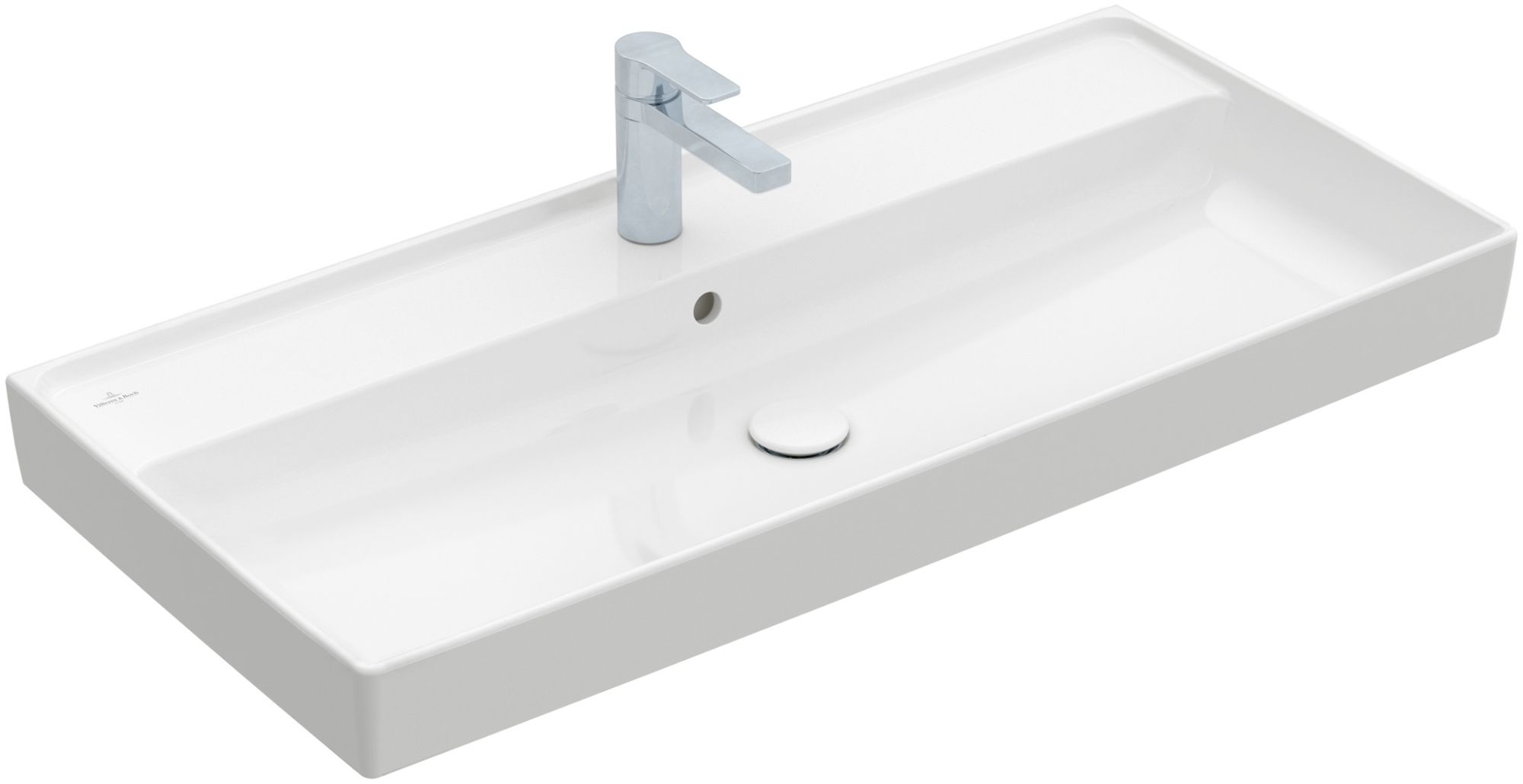 Villeroy & Boch Collaro lavoar 100x47 cm dreptunghiular clasică-mobilier alb 4A33A501