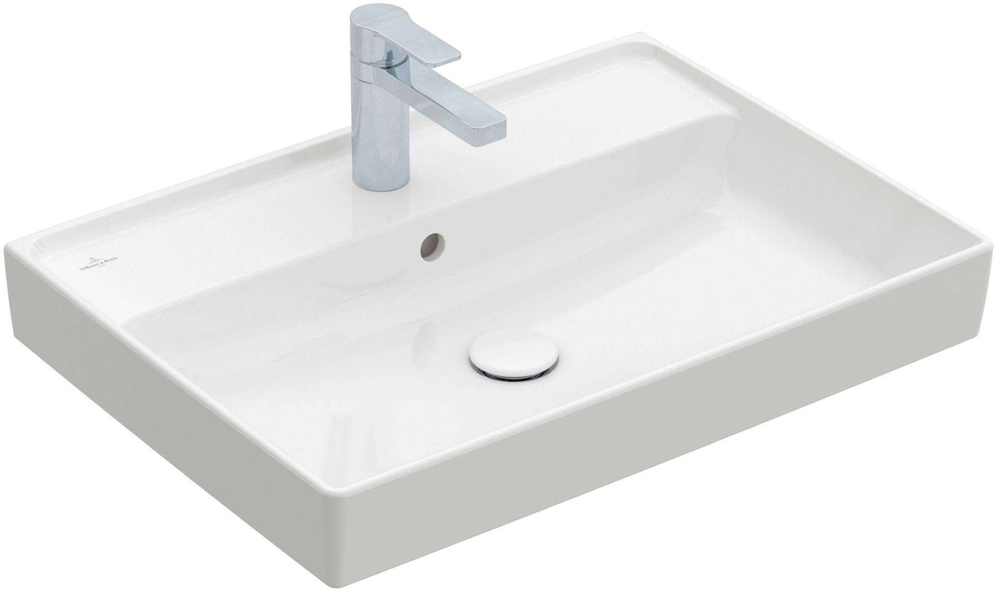 Villeroy & Boch Collaro lavoar 65x47 cm dreptunghiular clasică-mobilier alb 4A336601