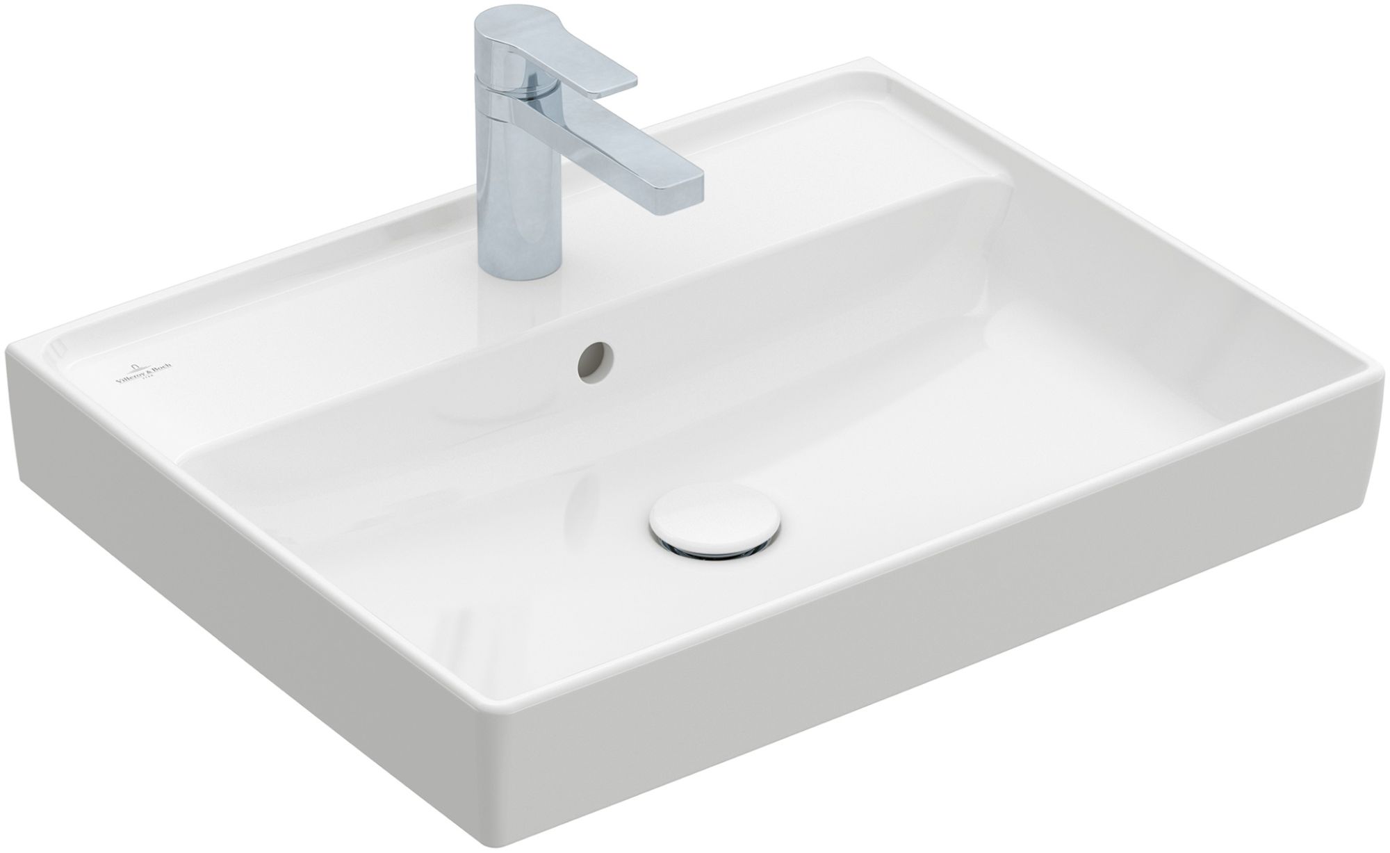 Villeroy & Boch Collaro lavoar 60x47 cm dreptunghiular clasică-mobilier alb 4A336001