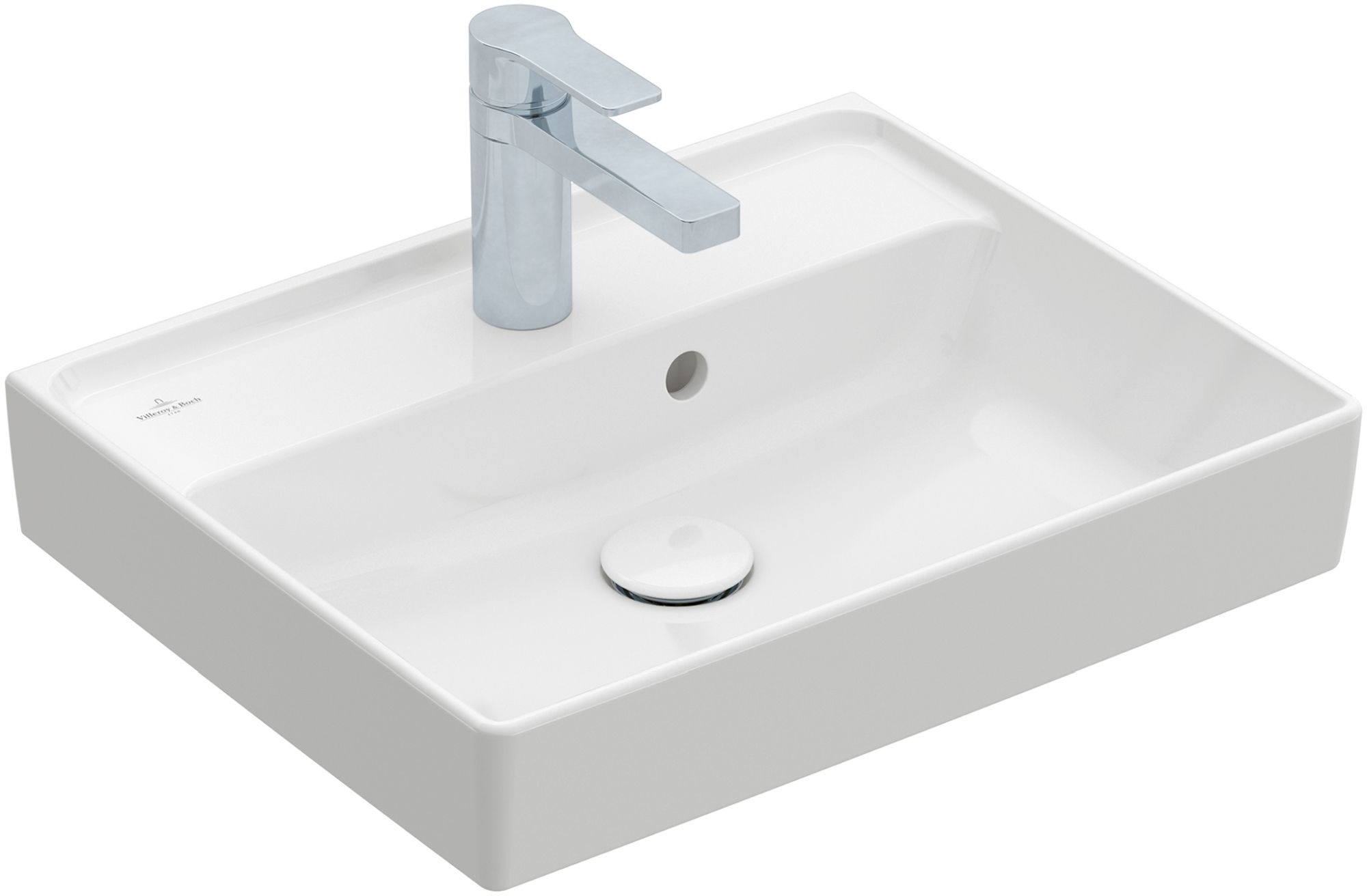 Villeroy & Boch Collaro lavoar 50x40 cm dreptunghiular clasică-mobilier alb 43345001