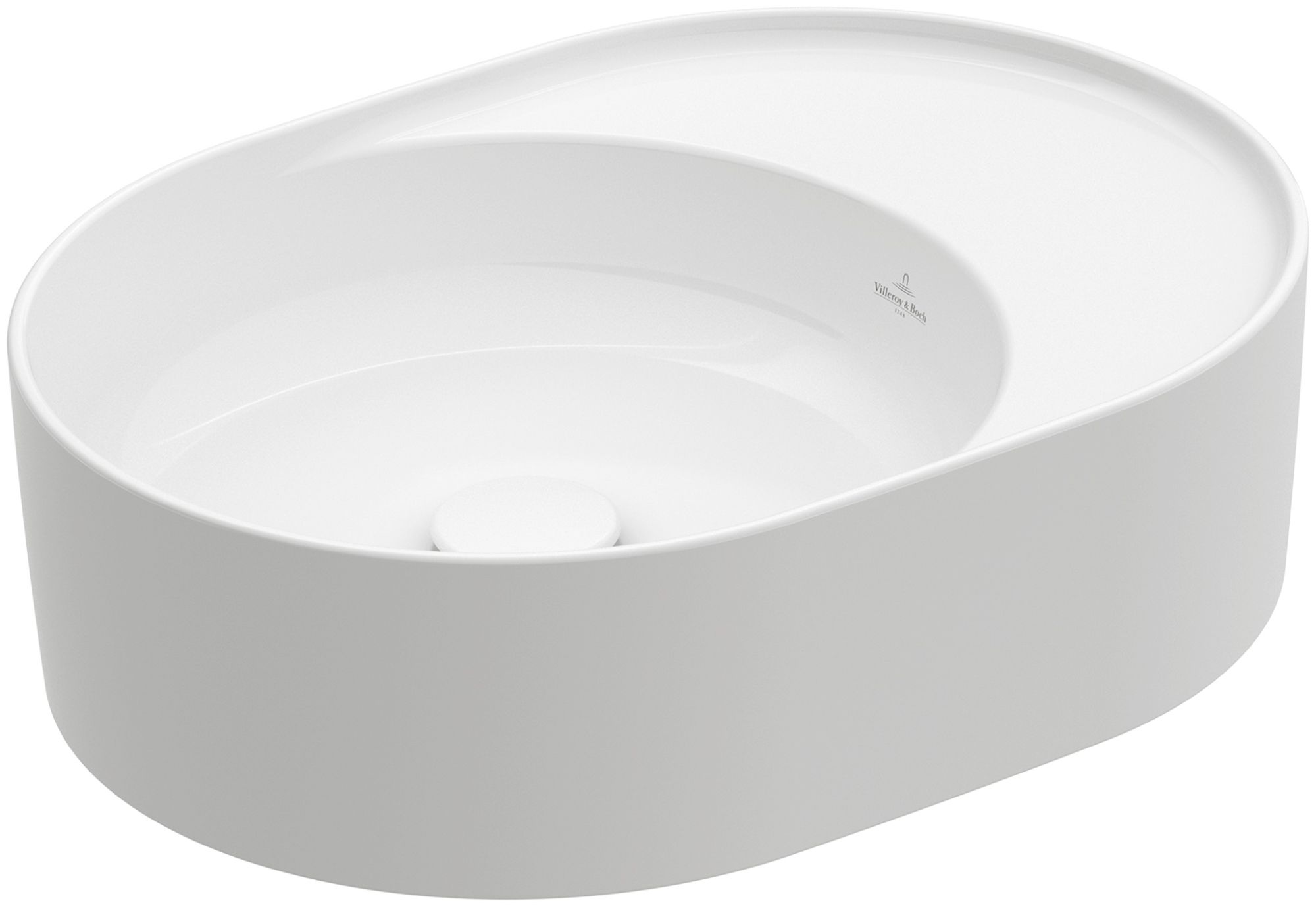 Villeroy & Boch Collaro lavoar 51x38 cm oval alb 4A155301