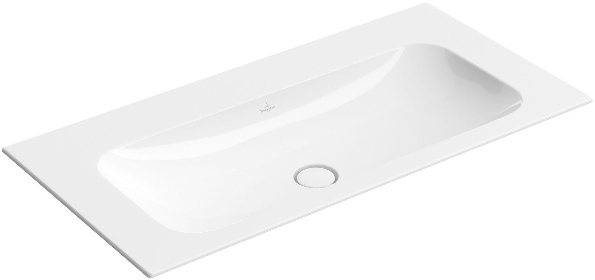 Villeroy & Boch Finion lavoar 100x50 cm dreptunghiular mobilier alb 4164A3R1