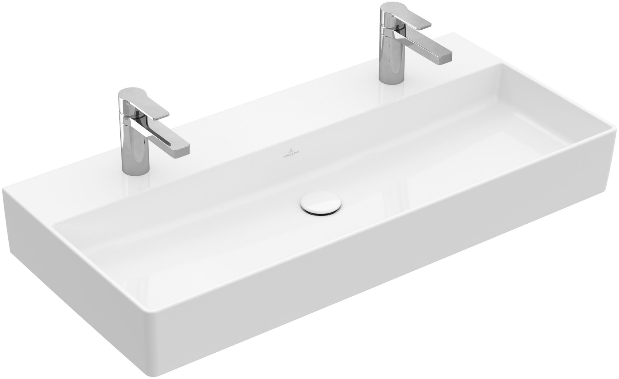 Villeroy & Boch Memento 2.0 lavoar 100x47 cm dreptunghiular clasică-mobilier alb 4A221L01