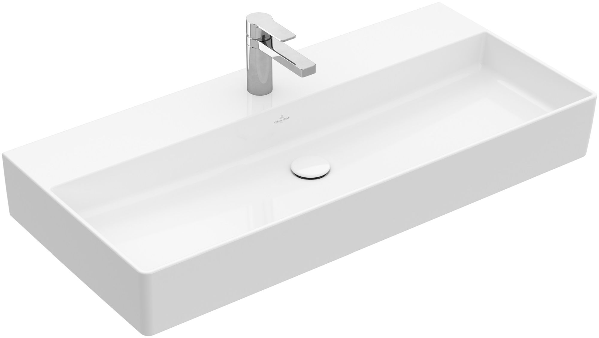 Villeroy & Boch Memento 2.0 lavoar 100x47 cm dreptunghiular clasică-mobilier alb 4A221H01