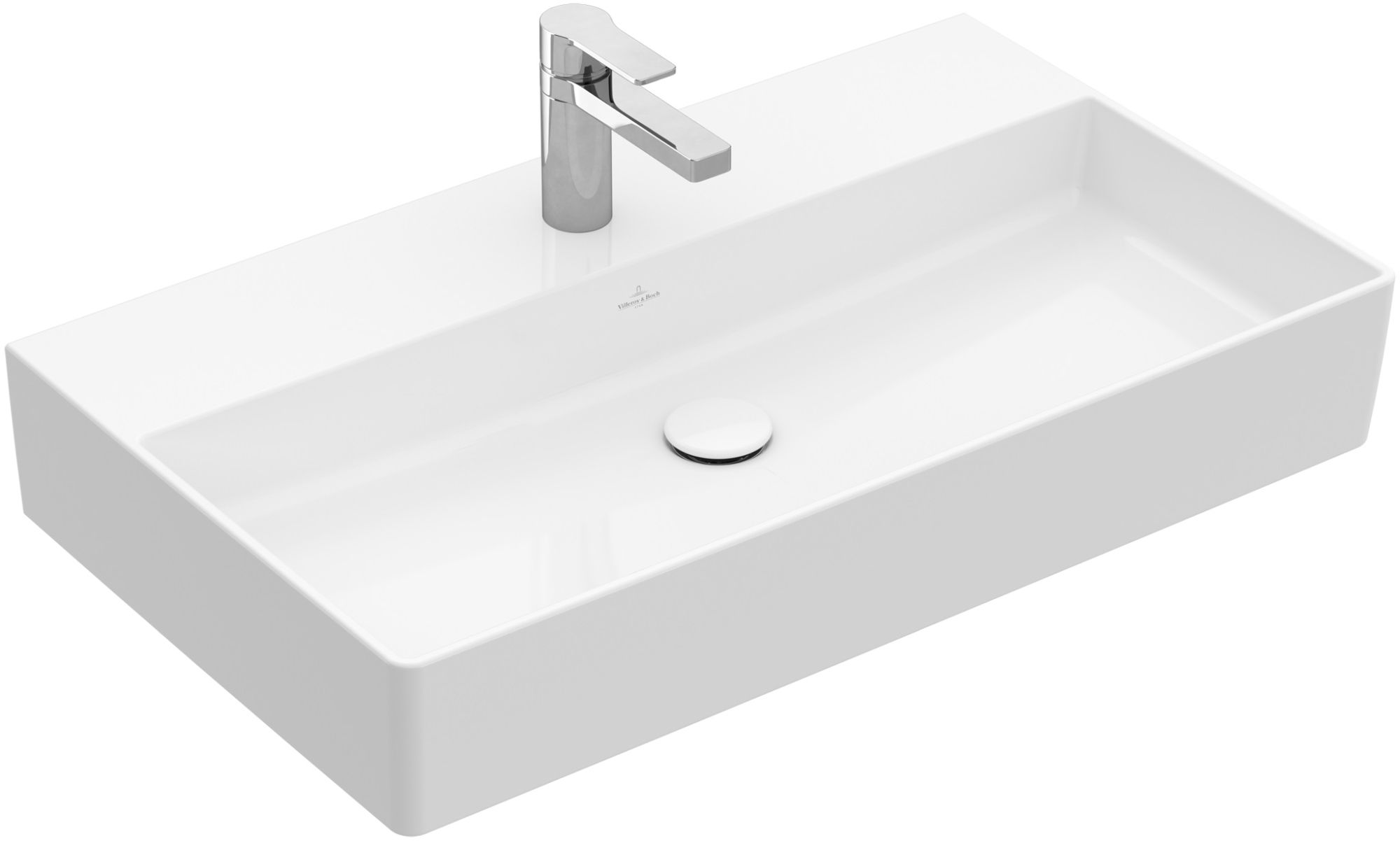 Villeroy & Boch Memento 2.0 lavoar 80x47 cm dreptunghiular clasică-mobilier alb 4A228L01