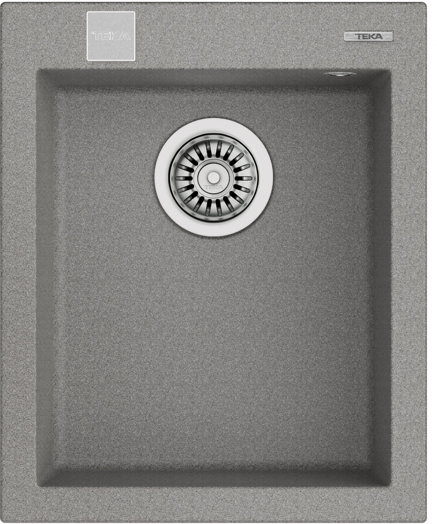 Teka Forsquare chiuveta tegranit 50x41 cm gri/grafit/onix 115230011