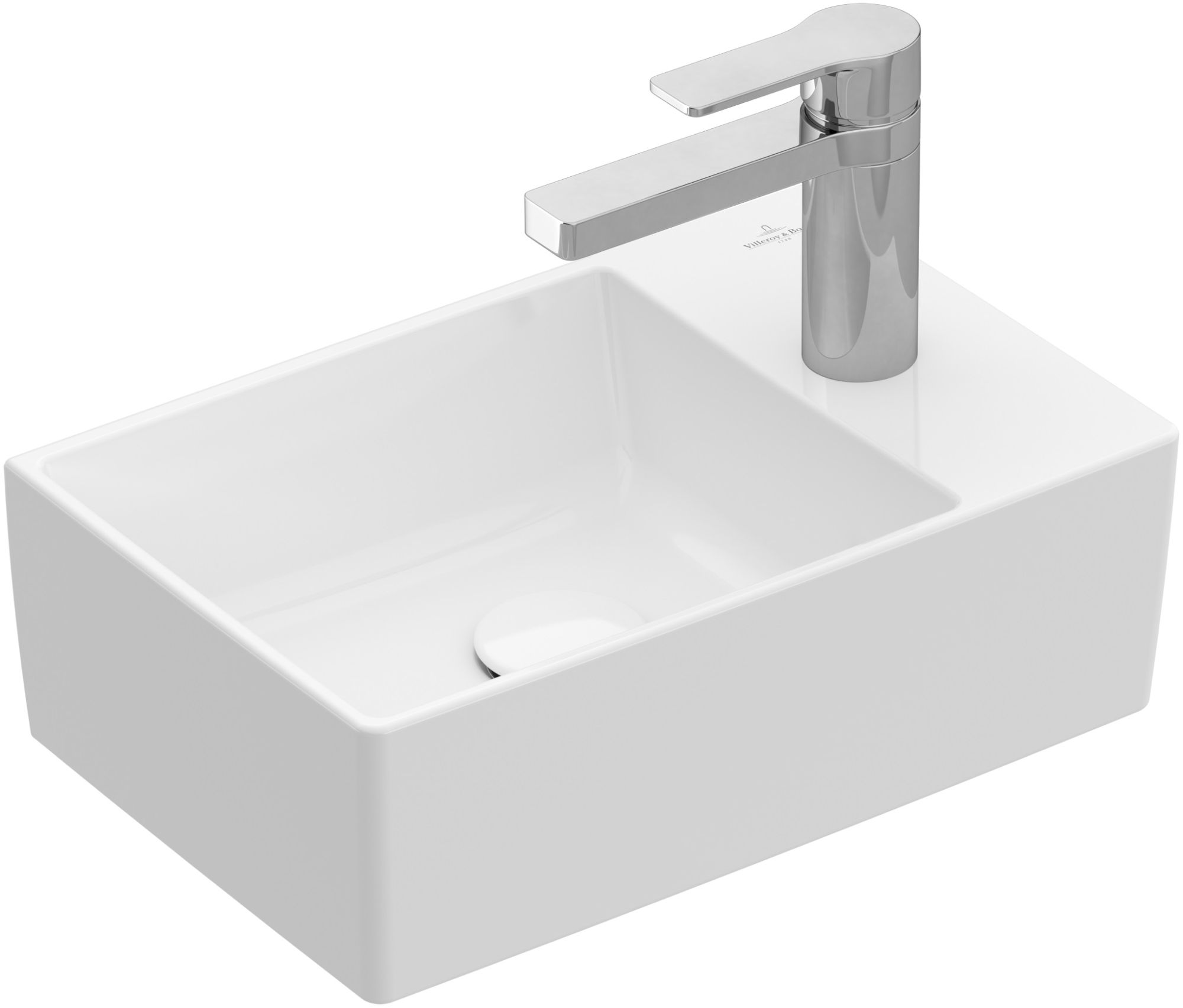 Villeroy & Boch Memento 2.0 lavoar 40x26 cm dreptunghiular de blat alb 43234G01