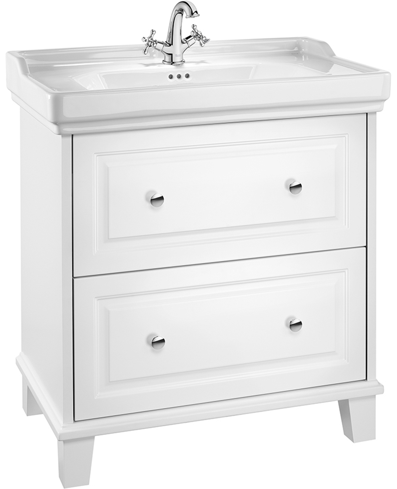 Roca Carmen lavoar cu dulap 80 cm alb A851369415