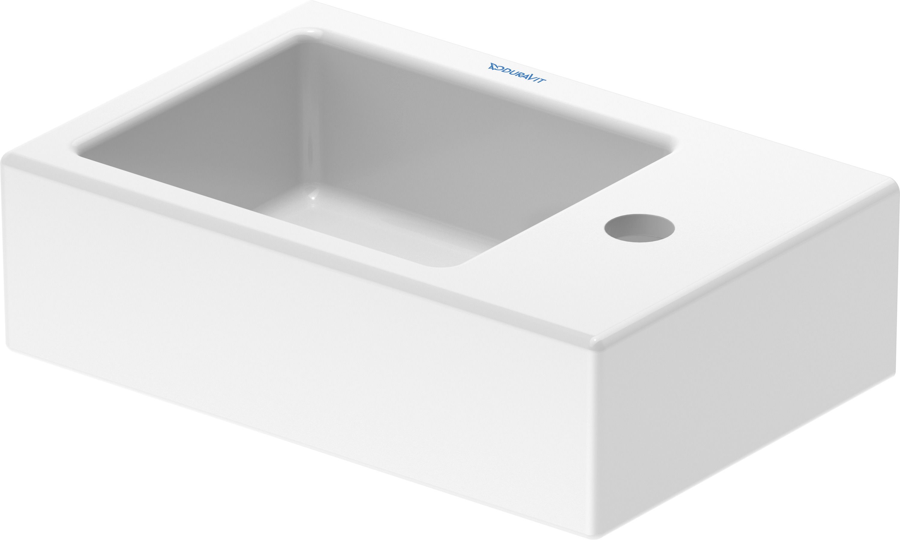 Duravit Vero Air lavoar 38x25 cm dreptunghiular clasică-mobilier alb 07243800001