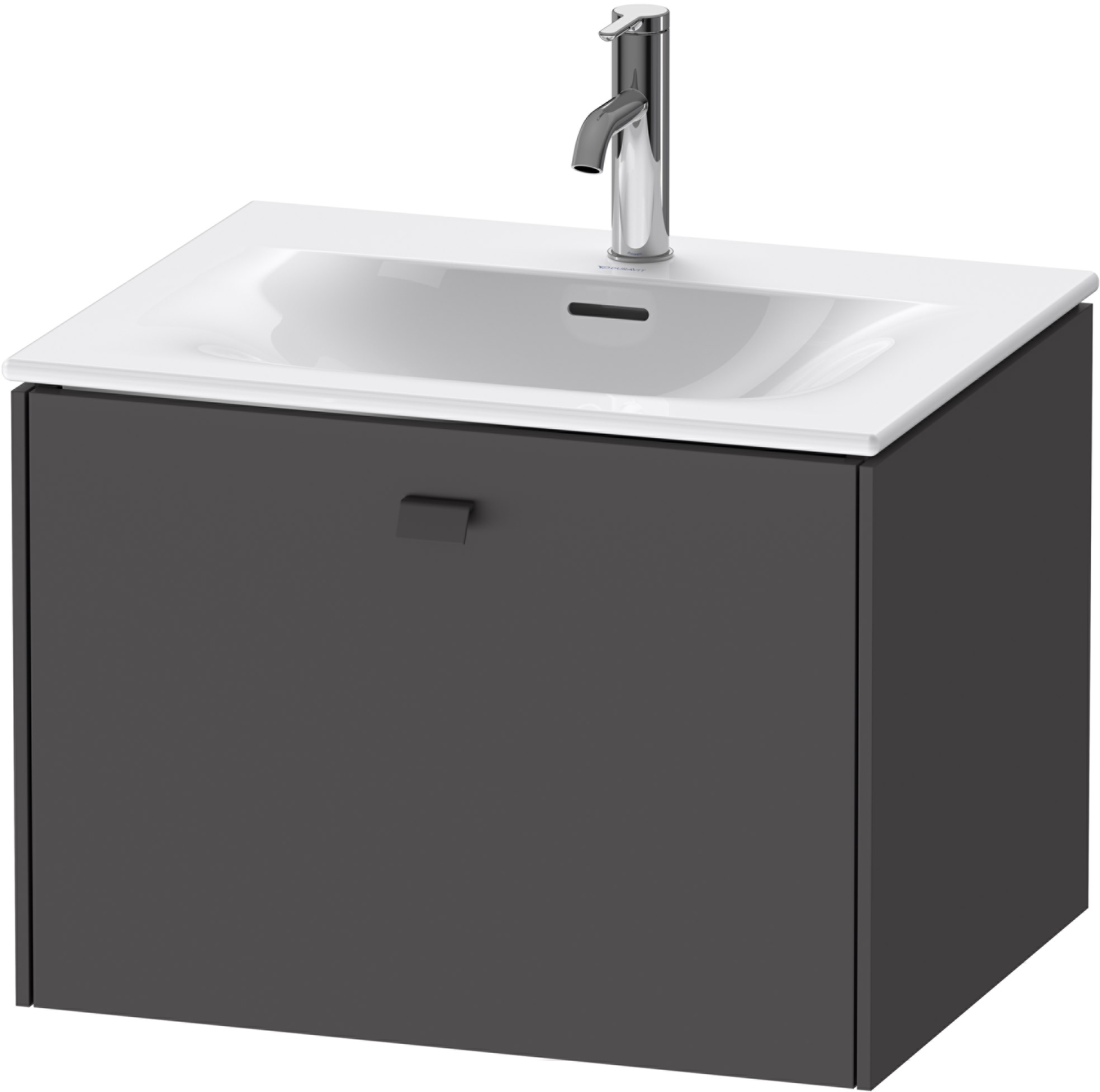 Duravit Brioso dulap 62x47.9x44.4 cm dulap atârnat sub chiuvetă grafit BR421004949