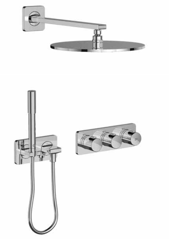 Ideal Standard Archimodule set de duș ascuns da crom A1549AA